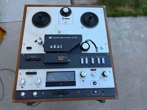 Akai X-360 Cross-Field Head Reverse-O-Matic Reel-to-Reel Player Recorder System